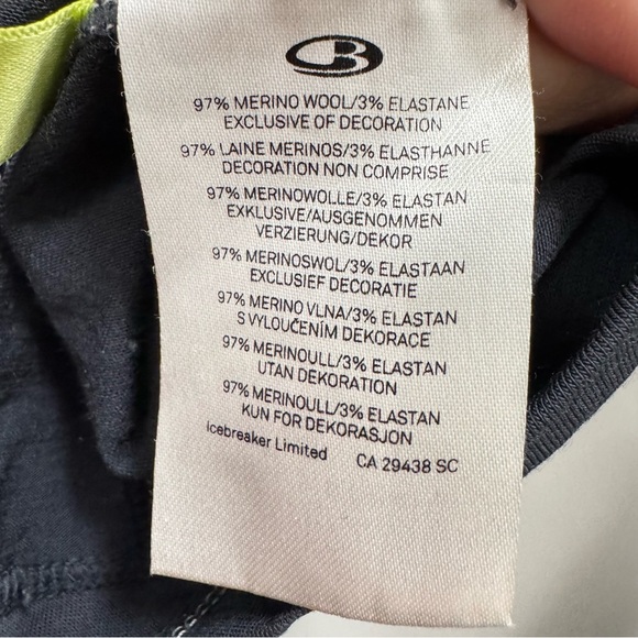 ICEBREAKER GT 200 Technical base layer 97% merino wool womens size M quarter zip - Picture 5 of 9